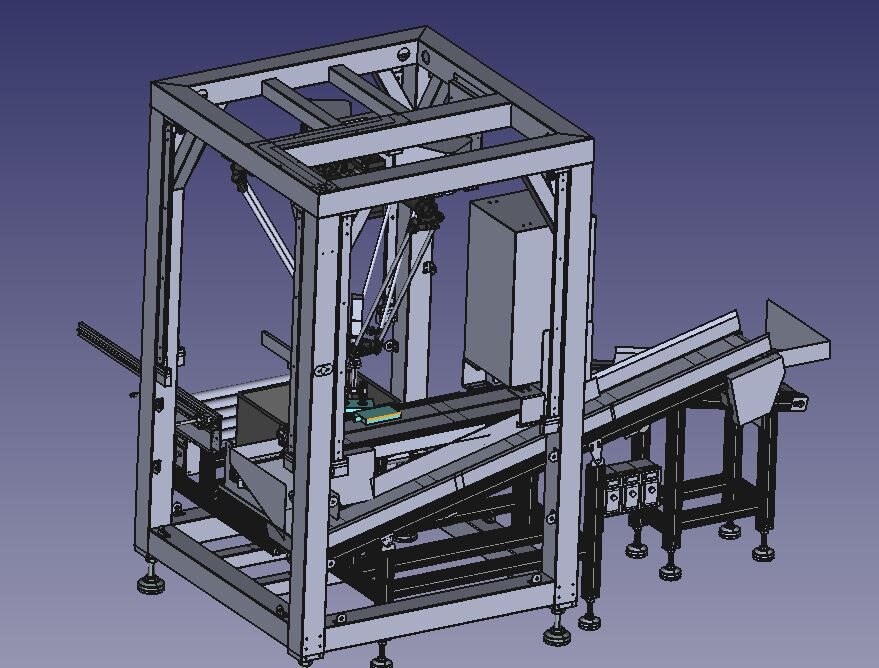 액상 파우치 인케이싱 라인